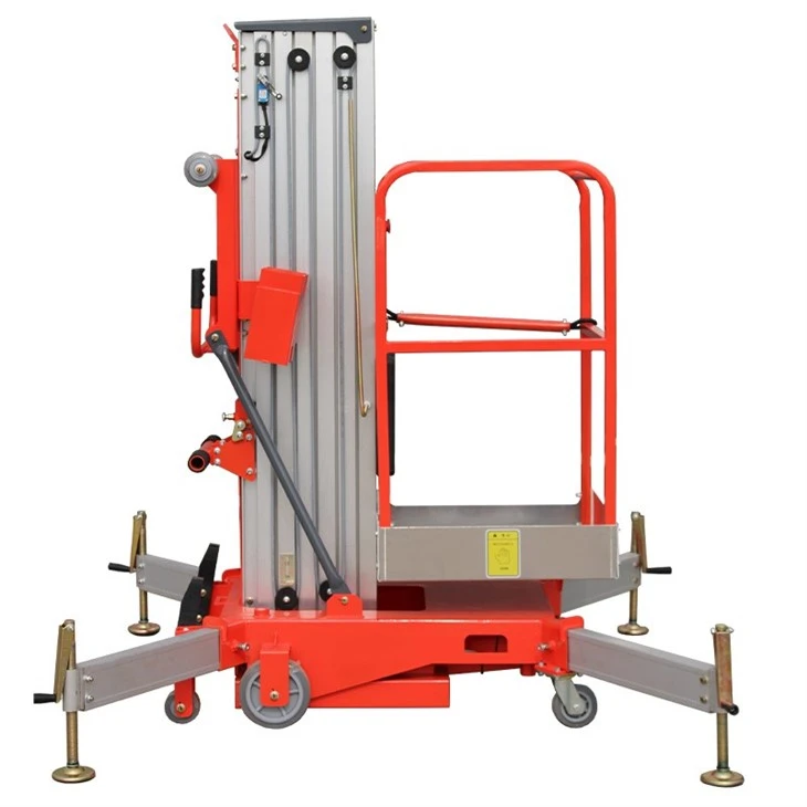 Mobile Aluminum Vertical Lift