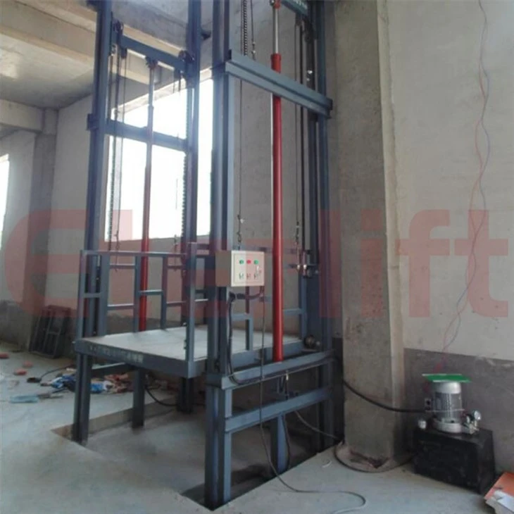 Hydraulic Rail Cargo Elevator